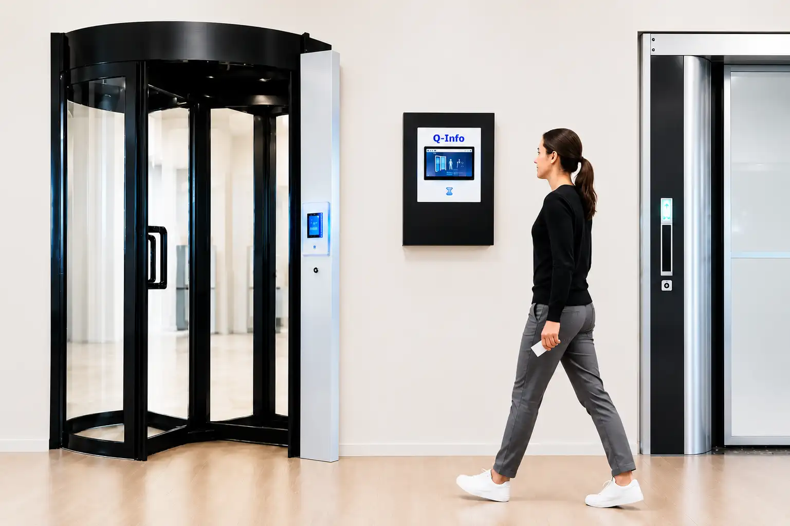 premium revolving door